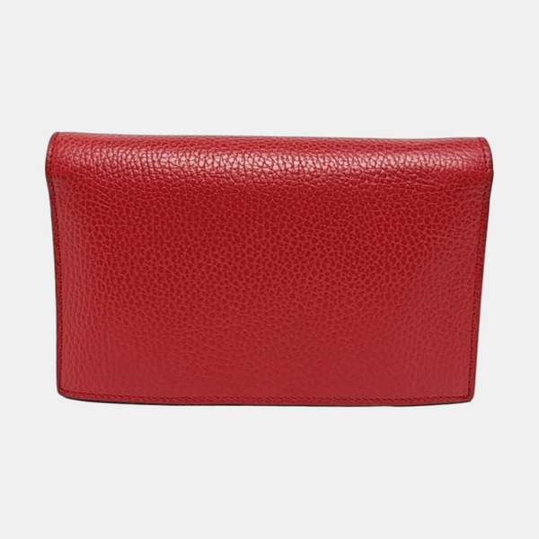 Calfskin Shoulder Bag Red