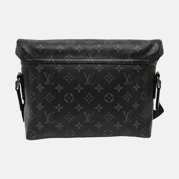 VOYAGER PM Monogram Coated Canvas Black
