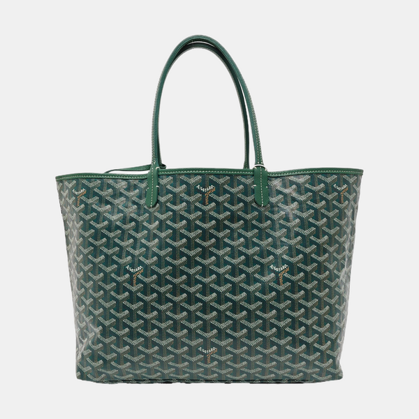 Saint Louis PM Coated Canvas Green