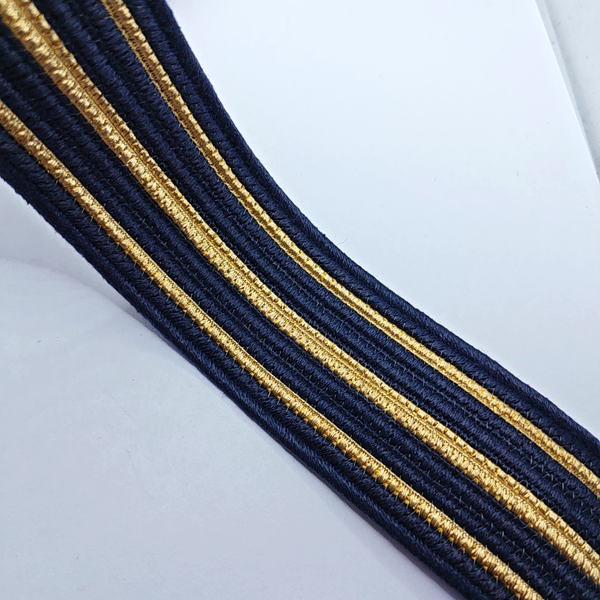 Blue Fabric Belt