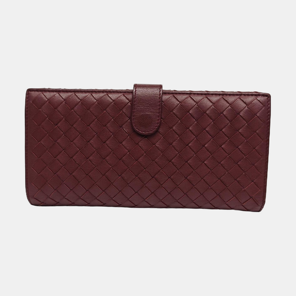 Calfskin Wallet Red