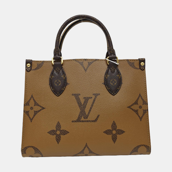 ONTHEGO PM Monogram Coated Canvas Brown