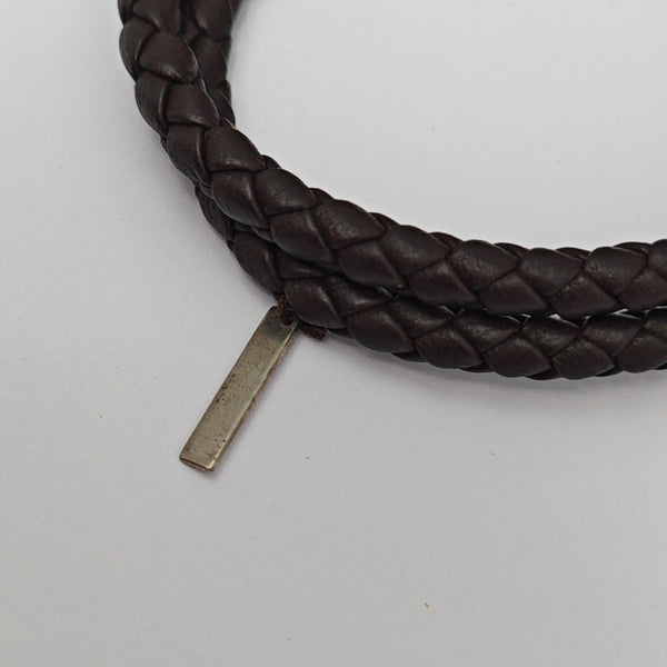 Leather Brown Bangle