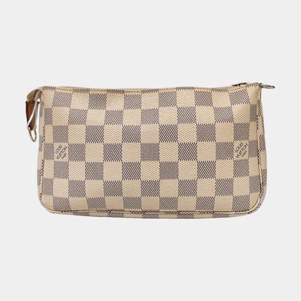 ACCESSOIRES GM Damier Azur Coated Canvas White