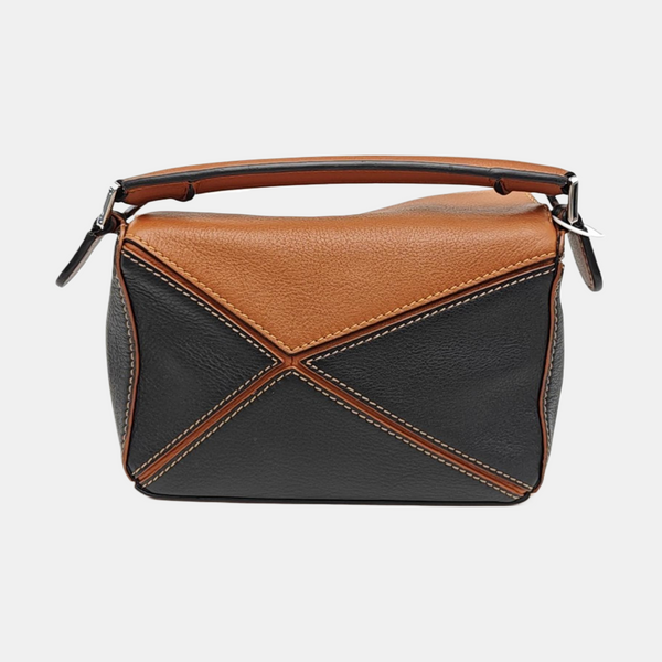Puzzle Mini Calfskin Multicolor
