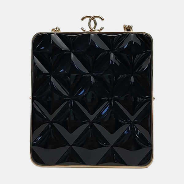 Quilted Lambskin Black