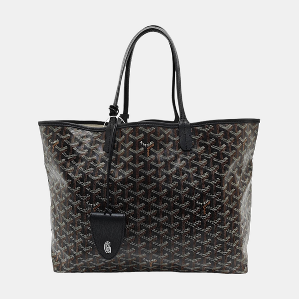 Saint Louis PM Coated Canvas Black