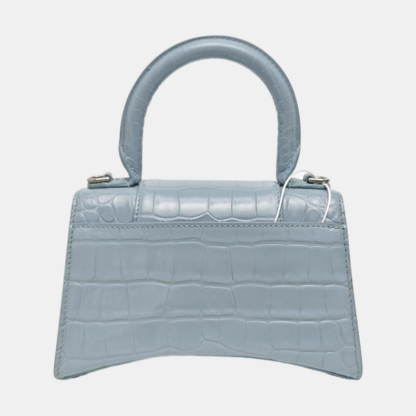 Hourglass Small Calfskin Blue