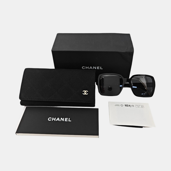 Synthetic Sunglasses Black