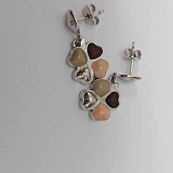 Metal Silver Stud Earrings