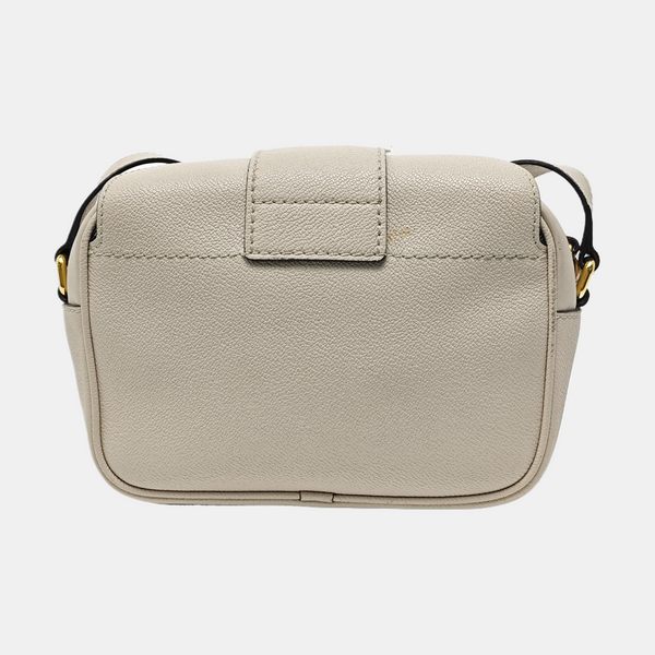 Buckle Calfskin Beige
