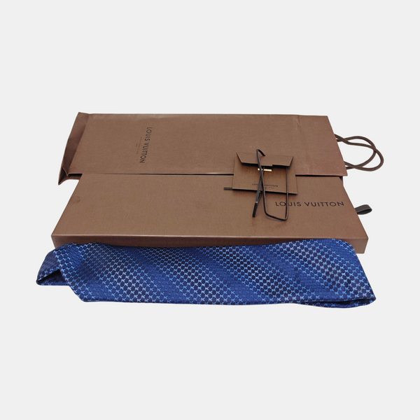 Mulberry Silk Tie Blue