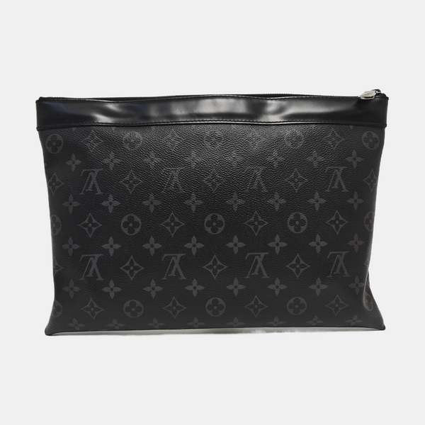 DISCOVERY Monogram Coated Canvas Gray