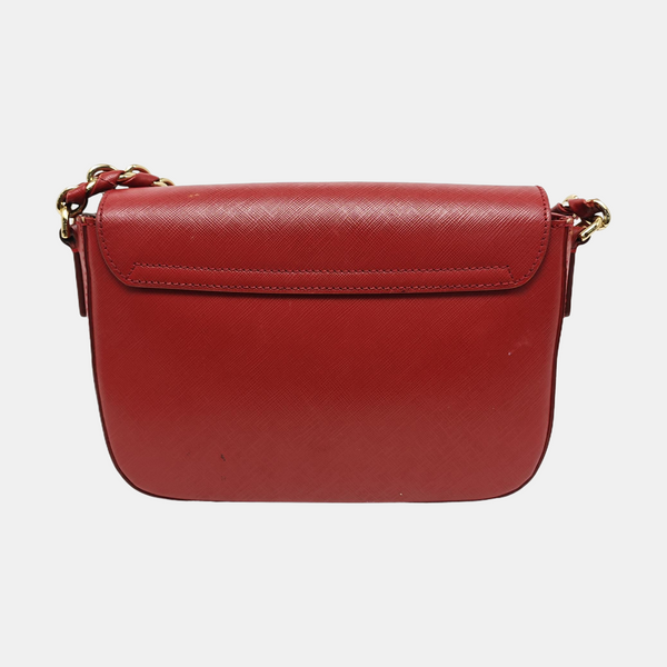 Gancini Calfskin Red
