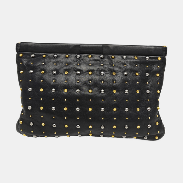 Leather Clutch Black
