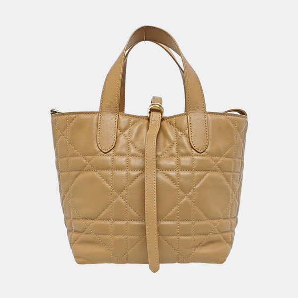Toujours Small Cannage Calfskin Brown