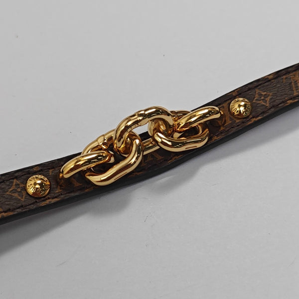 TWIST THE CHAIN Metal Brown Bracelet
