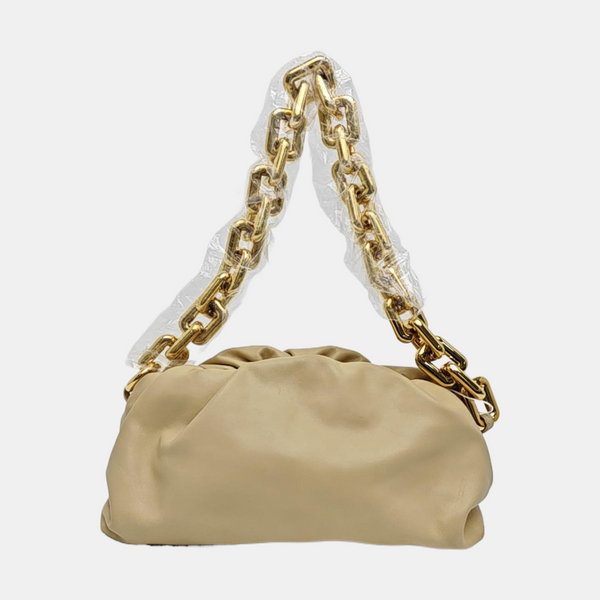 The Pouch Mini Calfskin Beige