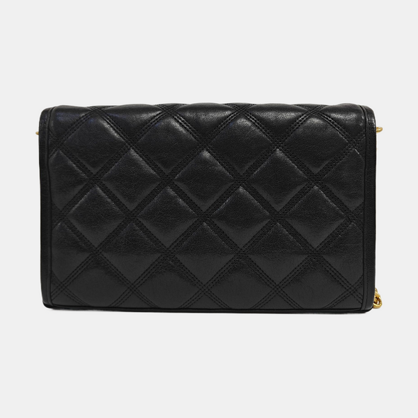 BECKY Quilted Calfskin Black