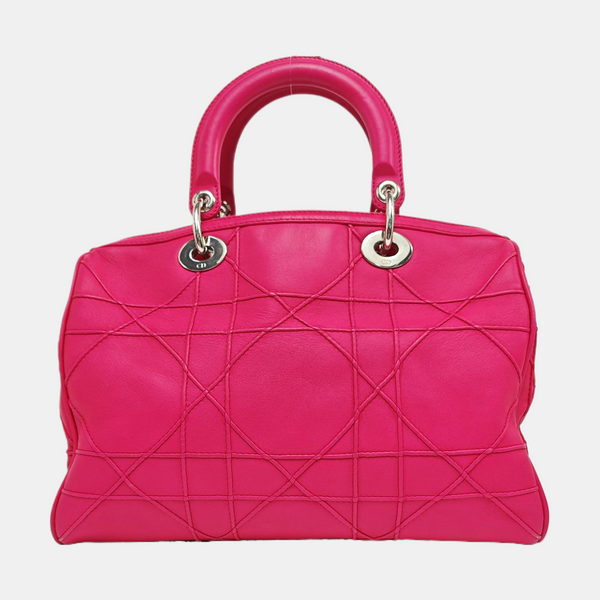 Granville Cannage Lambskin Red