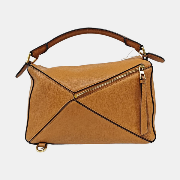 Puzzle Medium Calfskin Brown