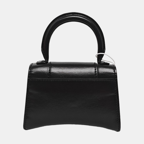 Hourglass Mini Calfskin Black
