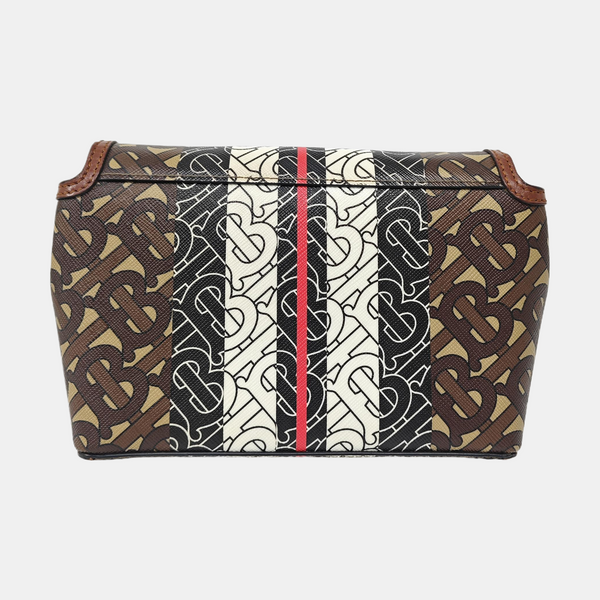 Crossbody Bag Coated Canvas Multicolor