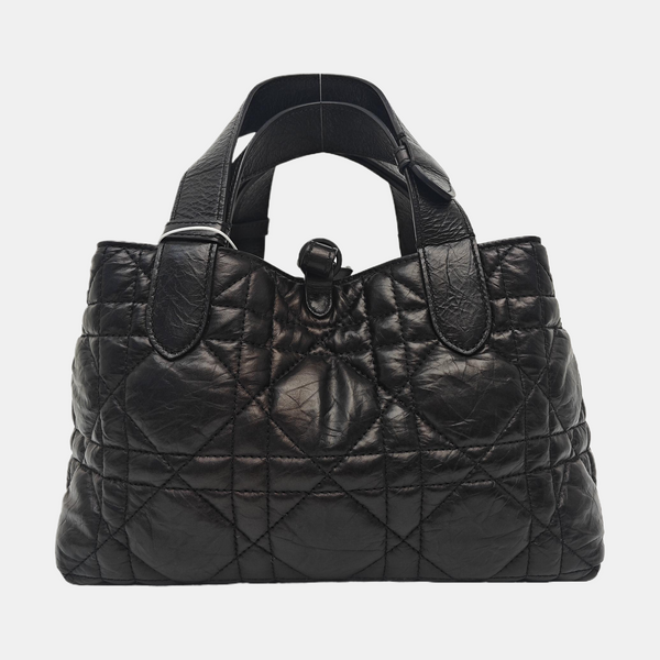 Toujours Small Cannage Calfskin Black