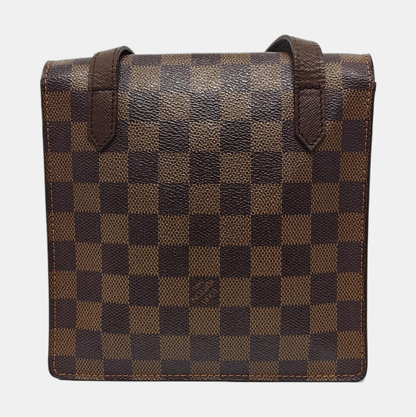 PIMLICO Damier Ebene Coated Canvas Brown