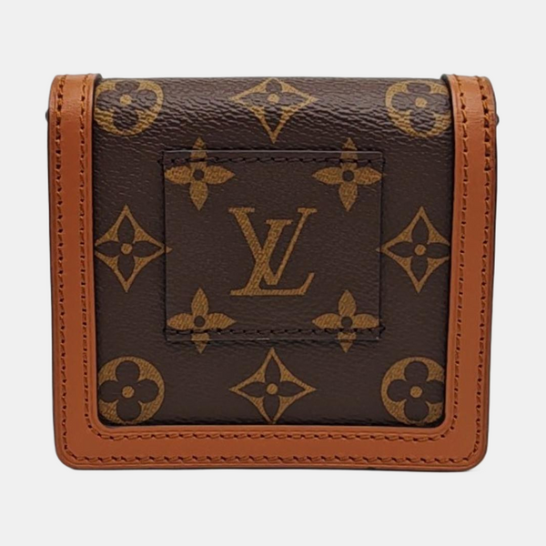 DAUPHINE BB Monogram Coated Canvas Brown