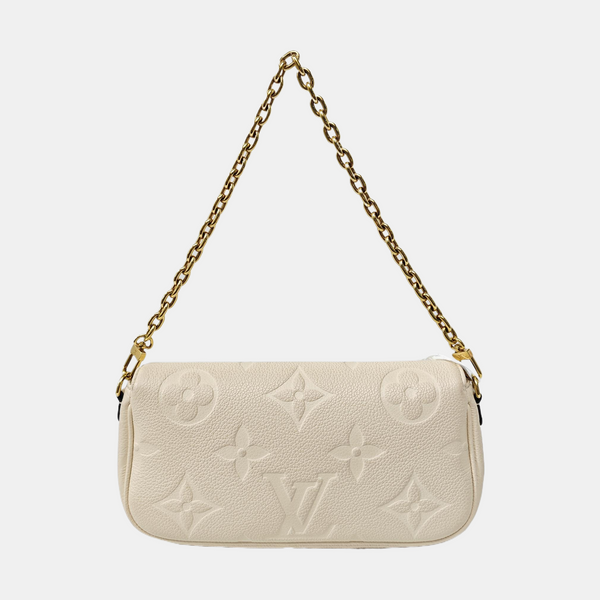 IVY Monogram Calfskin Beige