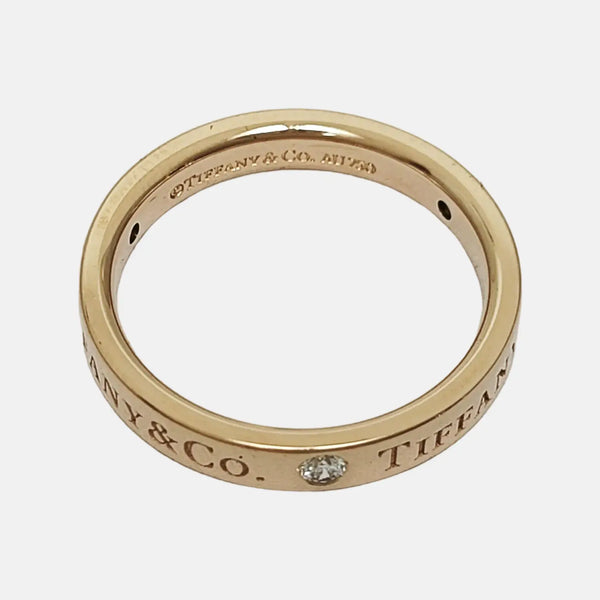 Tiffany & Co. 18k Rose Gold Ring EU 48