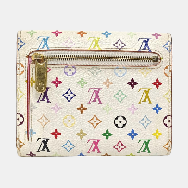 LV × TM KOALA Monogram Coated Canvas White Wallet