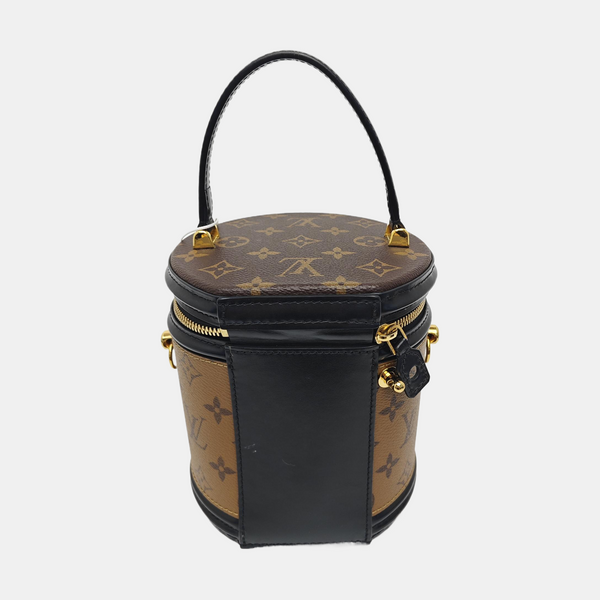 CANNES PM Monogram Coated Canvas Brown
