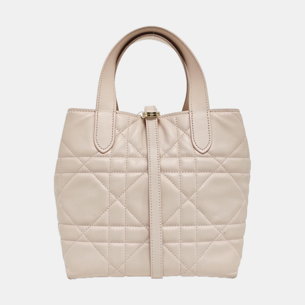Toujours Small Cannage Calfskin Pink