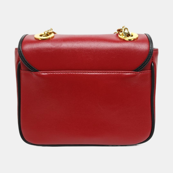 Calfskin Shoulder Bag Red