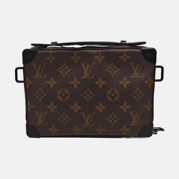 SOFT TRUNK Monogram Coated Canvas Brown