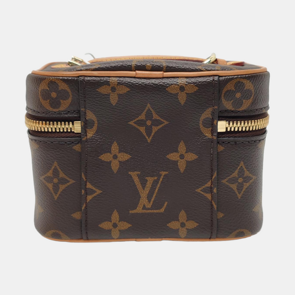 NICE Super Mini Monogram Coated Canvas Brown