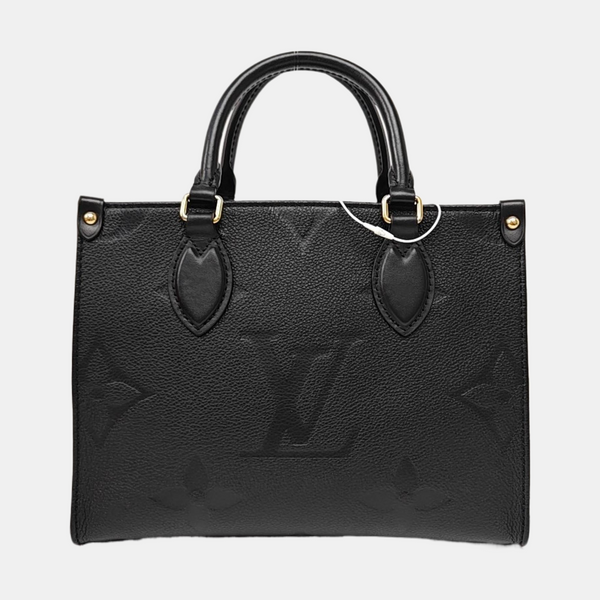 ONTHEGO PM Monogram Calfskin Black