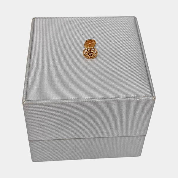 18k Rose Gold Stud Earrings