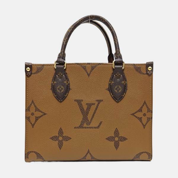 ONTHEGO PM Monogram Coated Canvas Brown