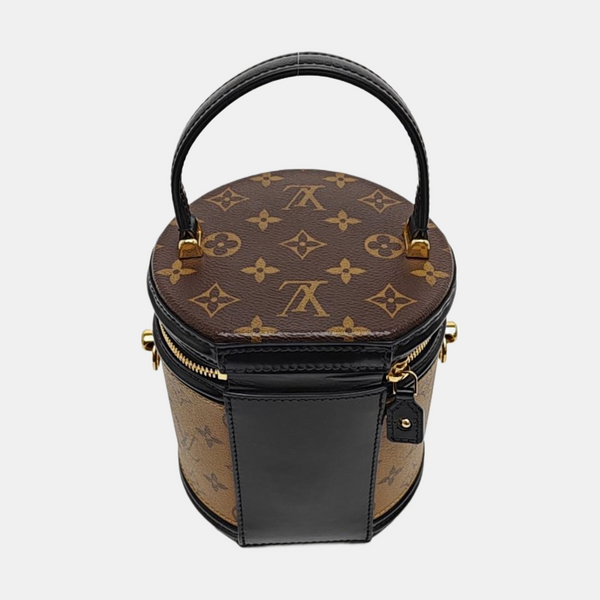 CANNES PM Monogram Coated Canvas Brown