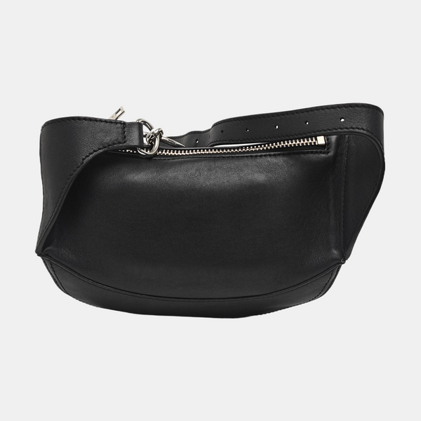 Calfskin Shoulder Bag Black