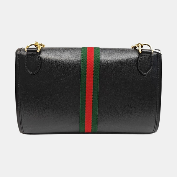 Rajah Small Calfskin Black