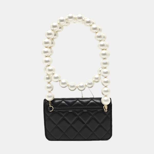 WOC Quilted Calfskin Black