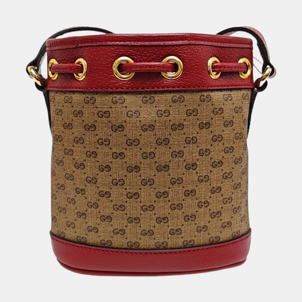 Doraemon X Gucci Mini Monogram Coated Canvas Multicolor