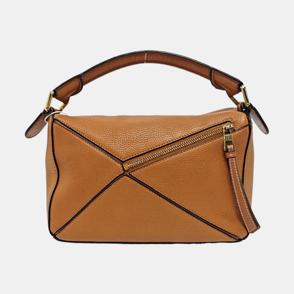 Puzzle Small Calfskin Brown