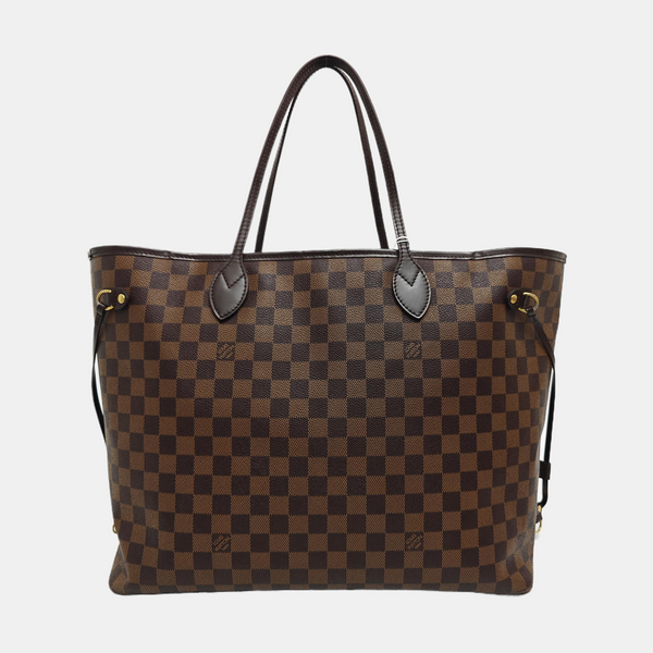 NEVERFULL GM Coated Canvas Brown