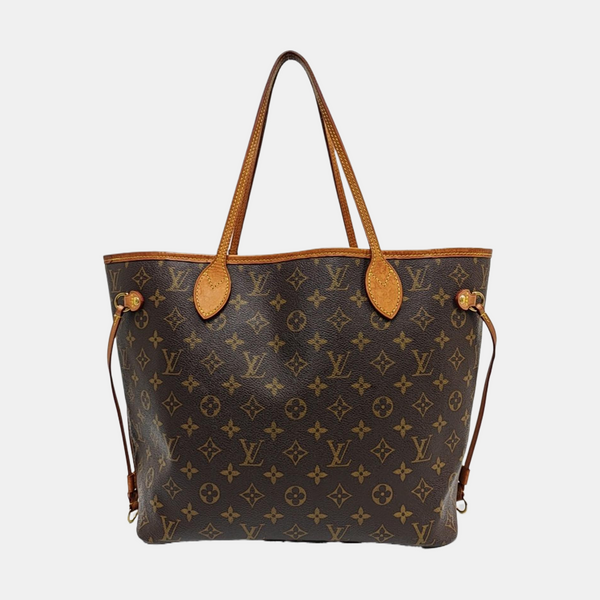 NEVERFULL MM Lona Monogram Revestida Marrón