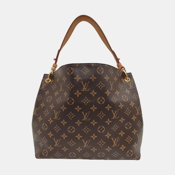 GRACEFUL TPM Monogram Coated Canvas Brown